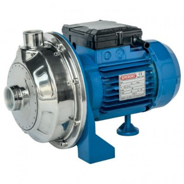Speroni CMX 60/0,37 1x230V Неръждаема центробежна едностъпална хоризонтална помпа 